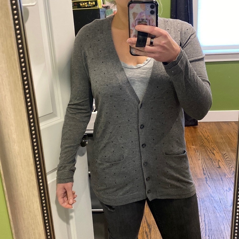 Ann Taylor Cashmere Blend Long Lightweight Cardigan NWT